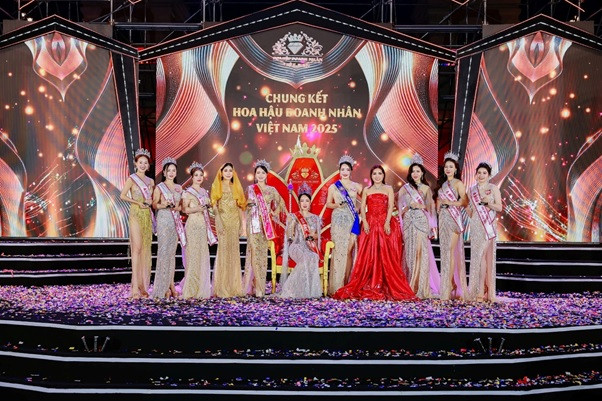Top 9 cuộc thi Hoa hậu Doanh nhân Việt Nam 2025.