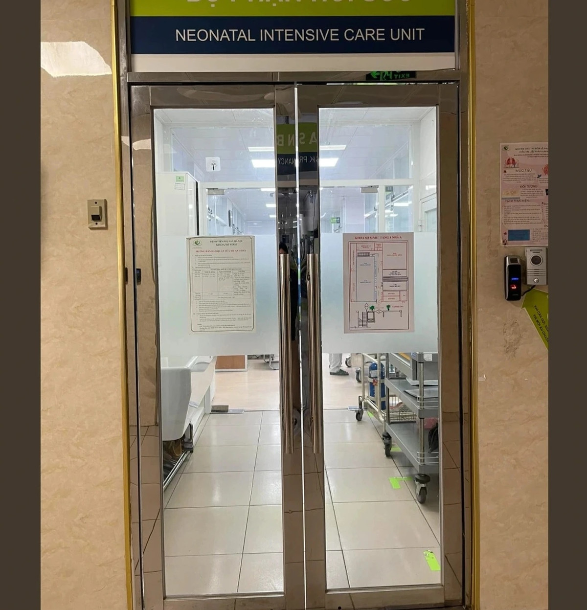 San phu mat con to bac si tac trach, benh vien noi gi?