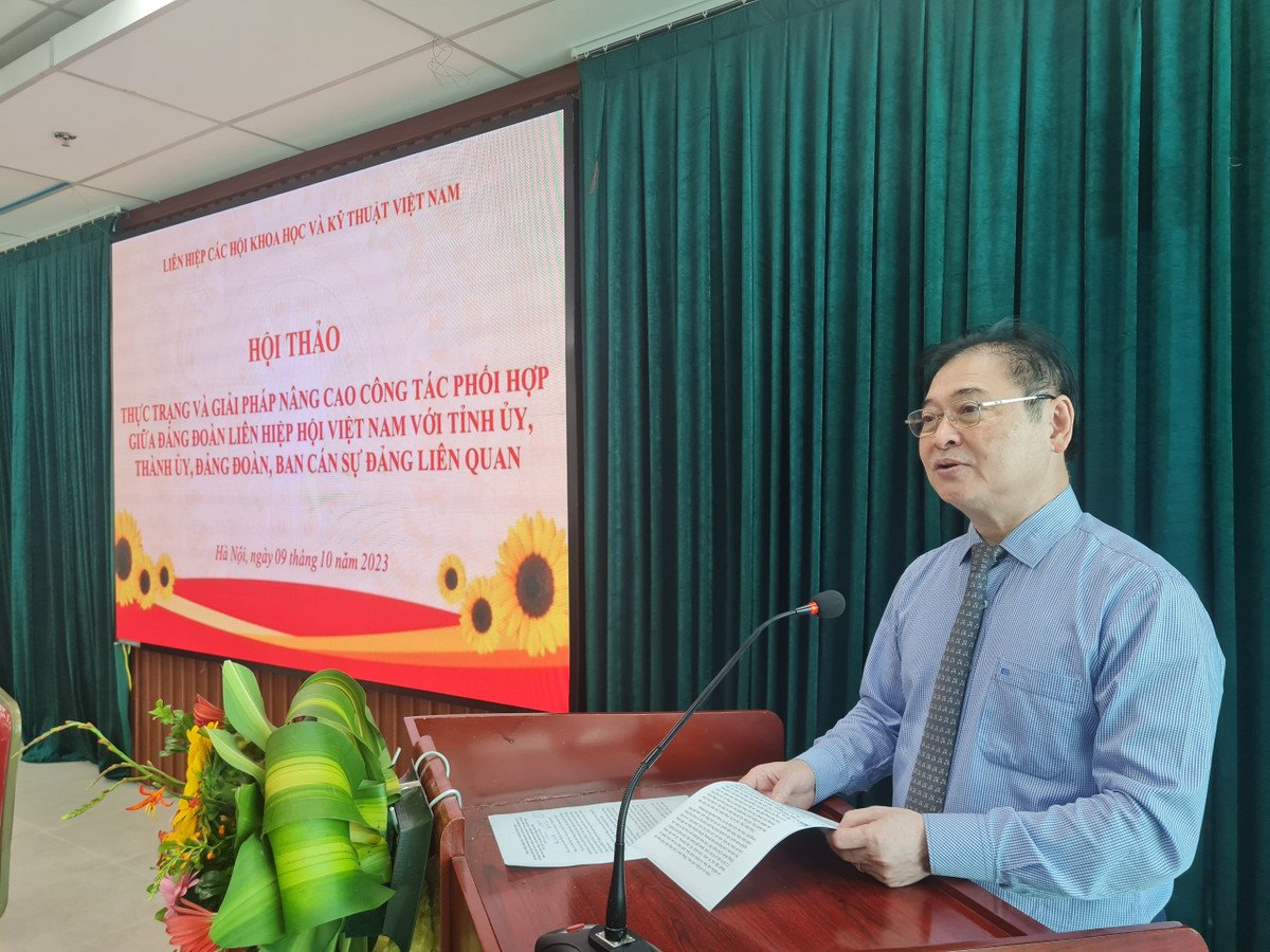 Nang cao cong tac phoi hop cua Dang doan Lien hiep Hoi Viet Nam