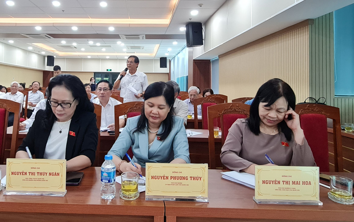 VUSTA lay y kien cua tri thuc truoc ky hop thu 6, Quoc hoi khoa XV-Hinh-3