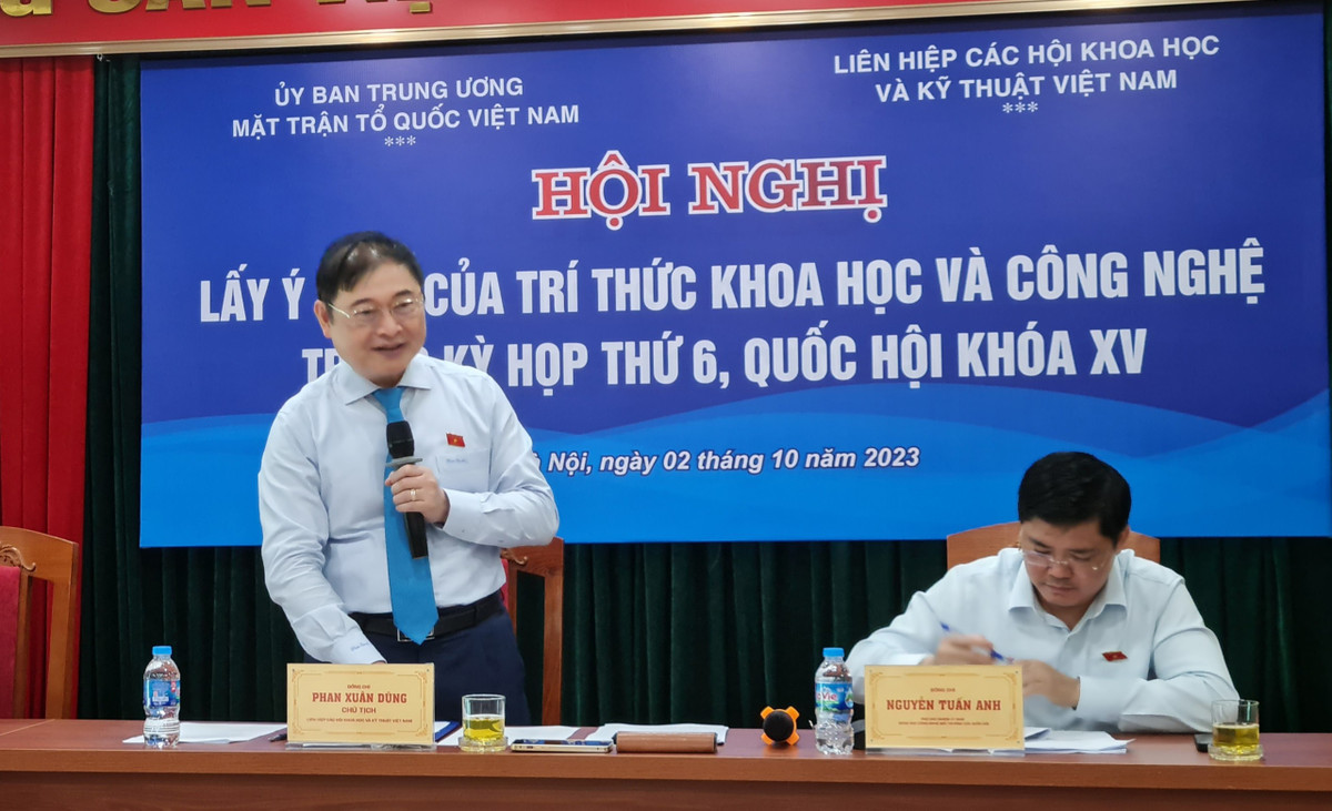 VUSTA lay y kien cua tri thuc truoc ky hop thu 6, Quoc hoi khoa XV-Hinh-2
