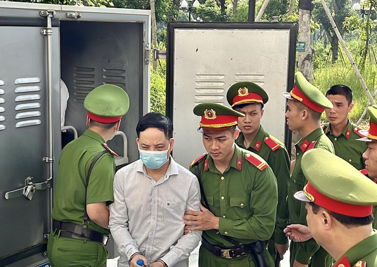 Bị cáo Phạm Trung Kiên, cựu thư ký của Thứ trưởng Bộ Y tế