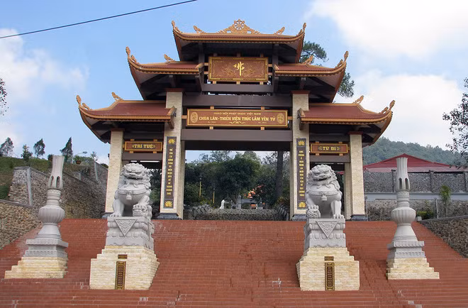 Thiền viện Trúc lâm Yên Tử.