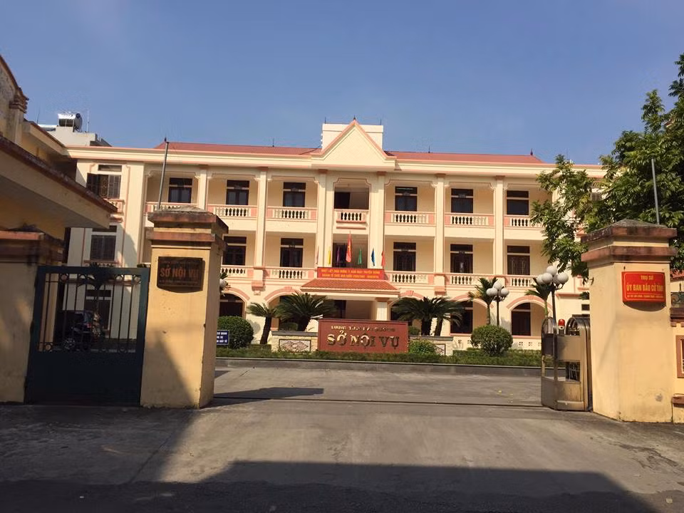 Sở Nội vụ tỉnh Hải Dương.
