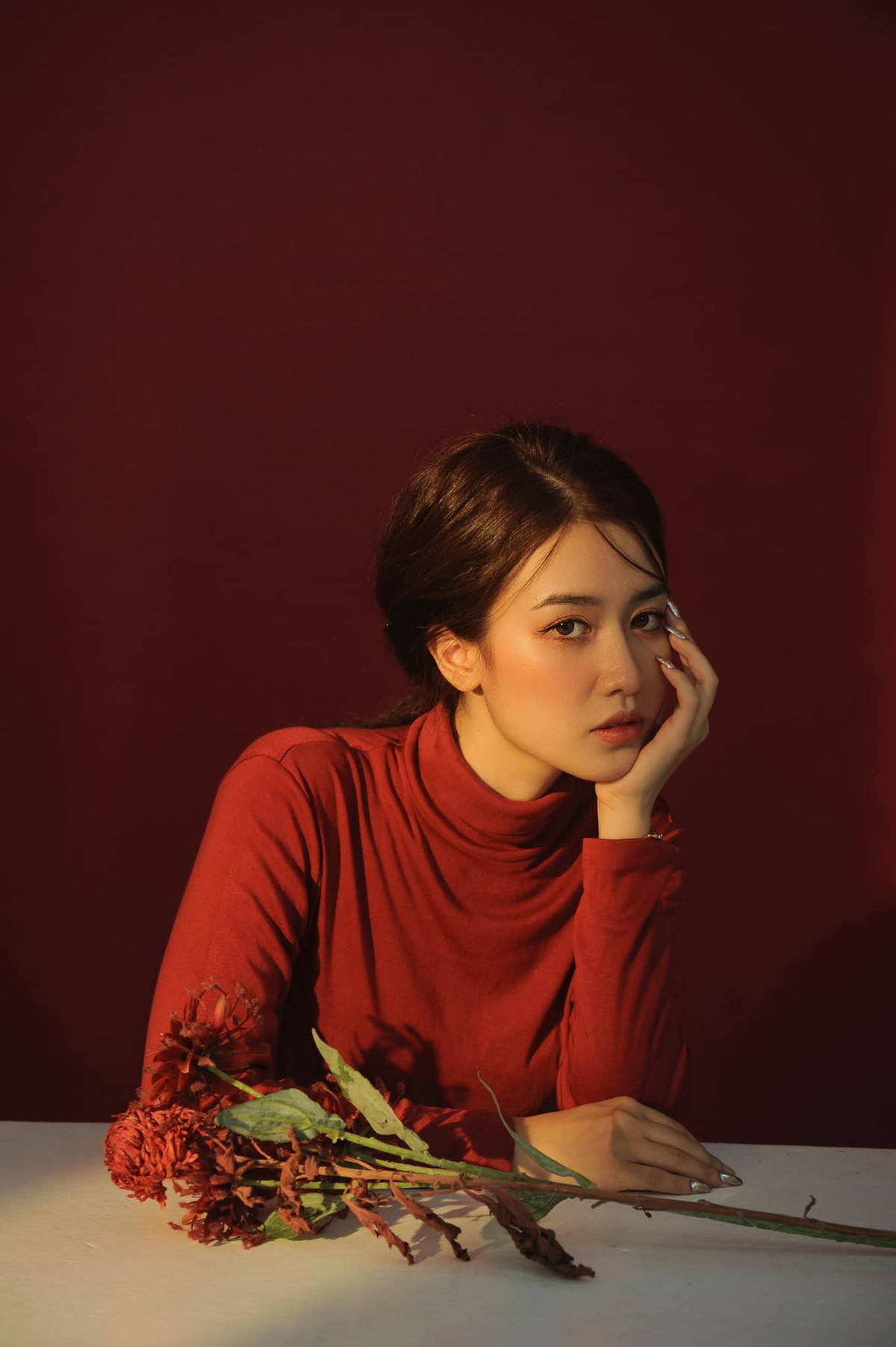 Quyên Qui tiết lộ cô có số đo 3 vòng chuẩn mẫu là 85-58-95cm.