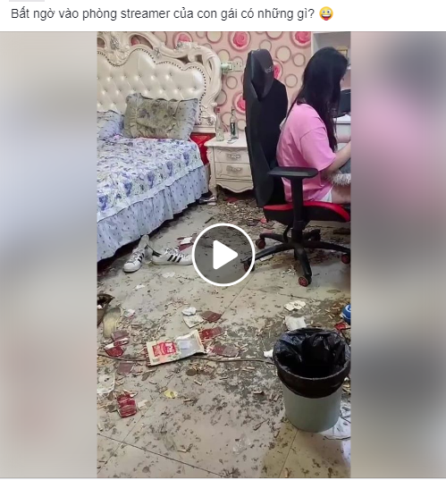 Mới đây trên mạng xã hội xuất hiện 1 đoạn clip phơi bày việc ở bẩn của 1 nữ streamer xứ Trung khiến nhiều người bất ngờ.