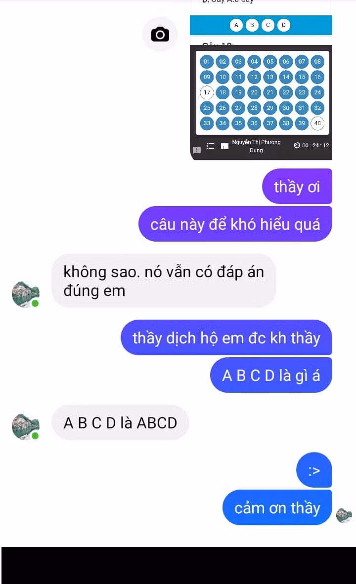 Chính vì lẽ đó mà xuất hiện khá nhiều màn trả lời tin nhắn cực bá đạo của thầy cô giáo khiến đám học trò không nhịn nổi cười.