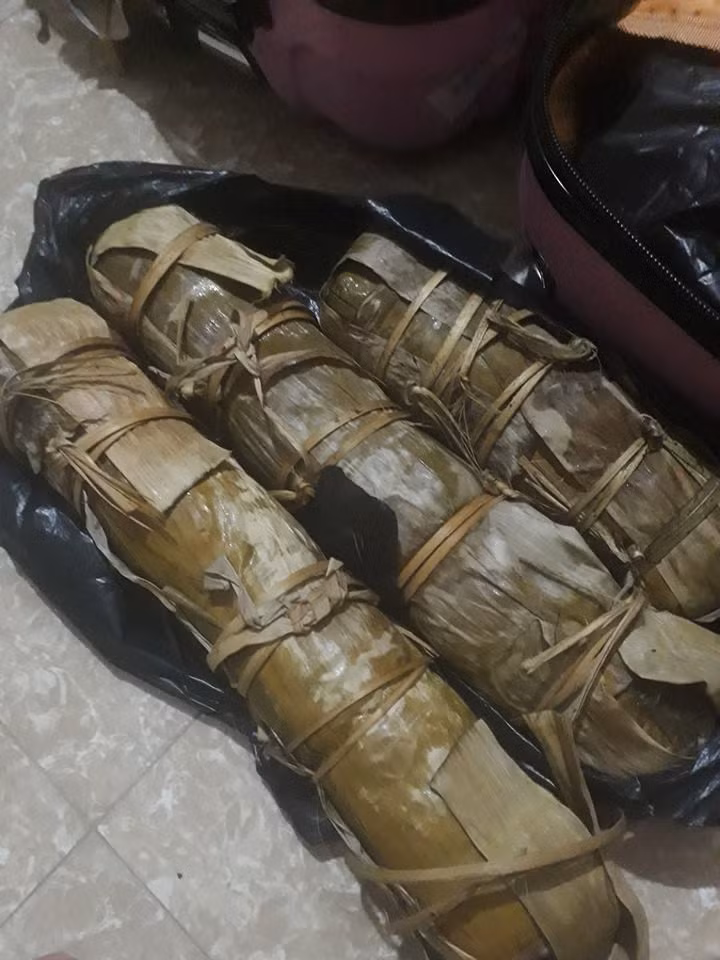 Thế này là đủ thức ăn cho cả tháng rồi khỏi phải lo nghĩ.