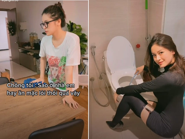 Từ đó mà trên MXH trong mùa dịch bất ngờ rộ lên trào lưu này. Từ hình ảnh lôi thôi, nhếch nhác khi phải ở nhà làm việc quá nhiều, thông qua trào lưu này các chị em đã có màn "lột xác" vô cùng ngoạn mục. Ảnh: Tổng hợp