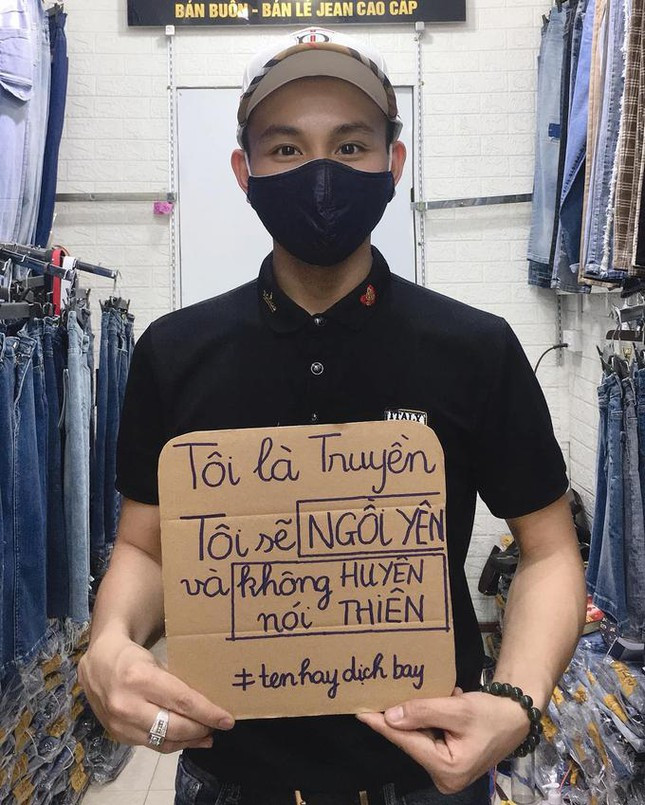 Xuất phát từ một bức ảnh trên MXH kèm theo hashtag #tenhaydichbay, trào lưu kêu gọi người dân ở nhà, đảm bảo an toàn chống COVID-19 nhận sự hưởng ứng của netizen.