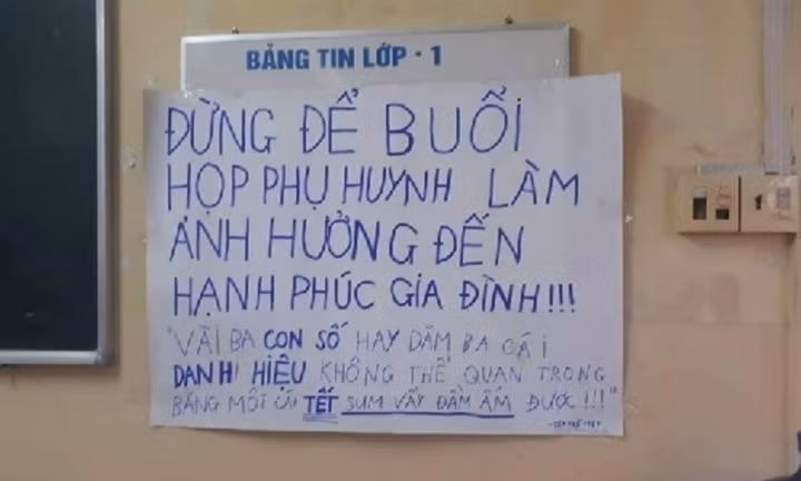 Họp xong rồi thì thôi nhé, hãy vì một cái tết êm ấm yên bình.