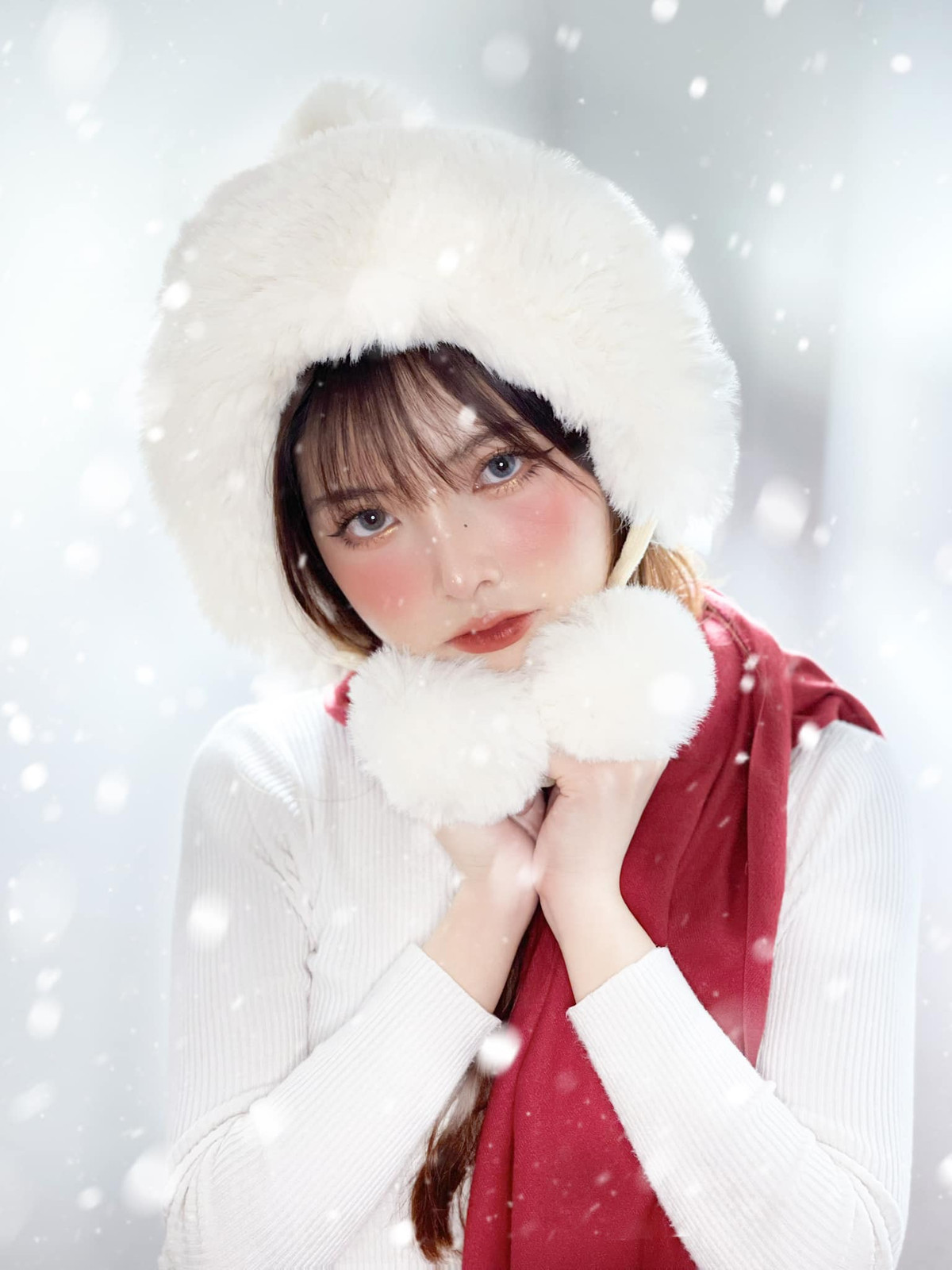 Hóa nàng công chúa tuyết với nét hồn nhiên, đáng yêu, TikToker 10x nhanh chóng "đốn tim" cả cõi mạng.