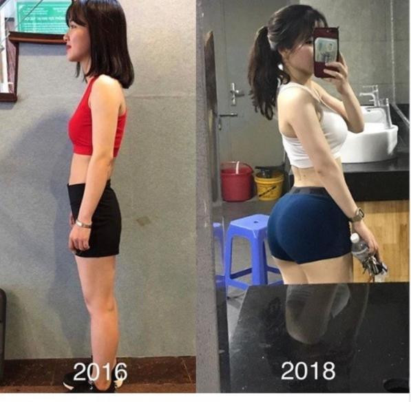 Nguyễn Thị Thùy Trang (sinh năm 1995) là gái xinh nổi tiếng cách đây nhiều năm với hành trình thay đổi nhan sắc 180 độ nhờ tập gym.