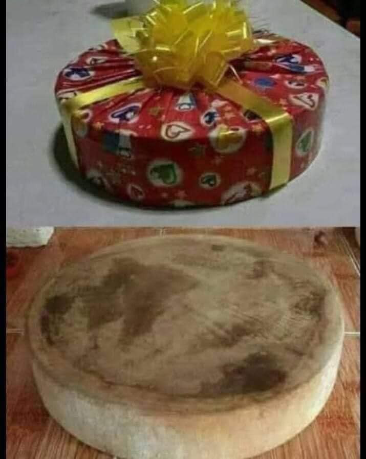 Món quà "bá đạo" khác cũng không kém phần long trọng, nhưng tất cả bên trong cũng chỉ là cú lừa mà thôi.