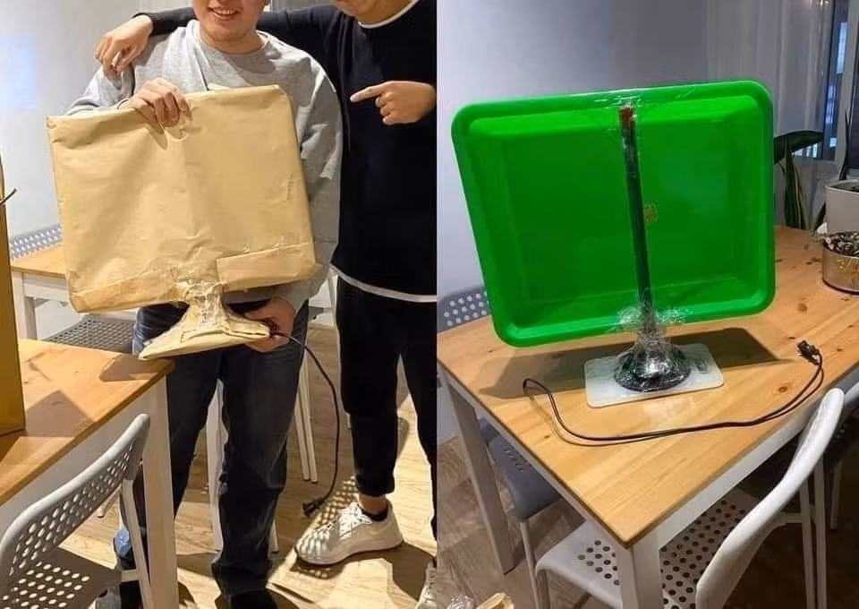 Tặng quà là một nghệ thuật, và người tặng quà là một nghệ sĩ, đây là câu nói hoàn toàn đúng với những món quà bi hài dưới đây, đồng thời người tặng có lẽ đã lên đến tầm bác học vì thiết kế gói quà thành cú lừa cực mạnh.