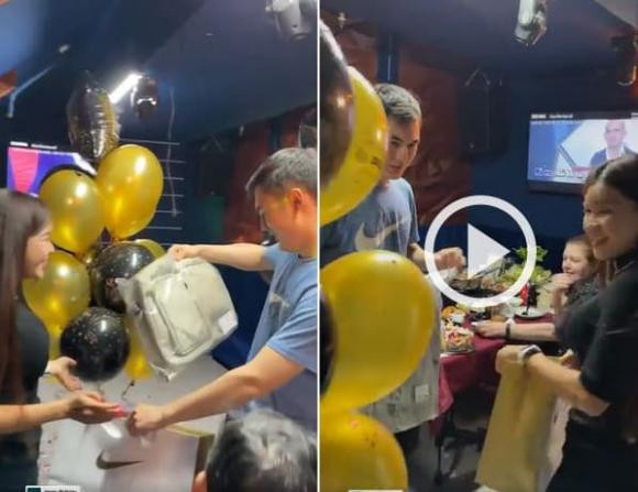 Trong clip được chia sẻ có thể thấy Yến Xuân rất vui vẻ, thoải mái bên "gia đình chồng tương lai". Những hình ảnh thân thiết này càng làm người hâm mộ mong ngóng ngày Yến Xuân và Văn Lâm "về chung một nhà".