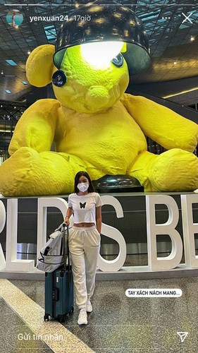 Trước đó, trong chuyến sang Nga thăm bạn trai, Yến Xuân cũng được gia đình Văn Lâm tiếp đón nhiệt tình ngay tại sân bay.