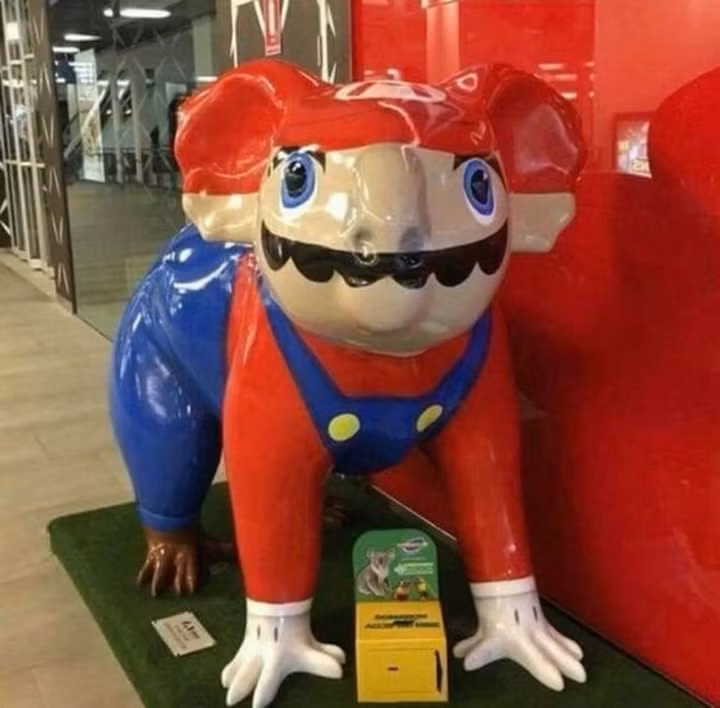 Hình ảnh Mario năng động trong trí nhớ của mọi người dường như không phải thế này.