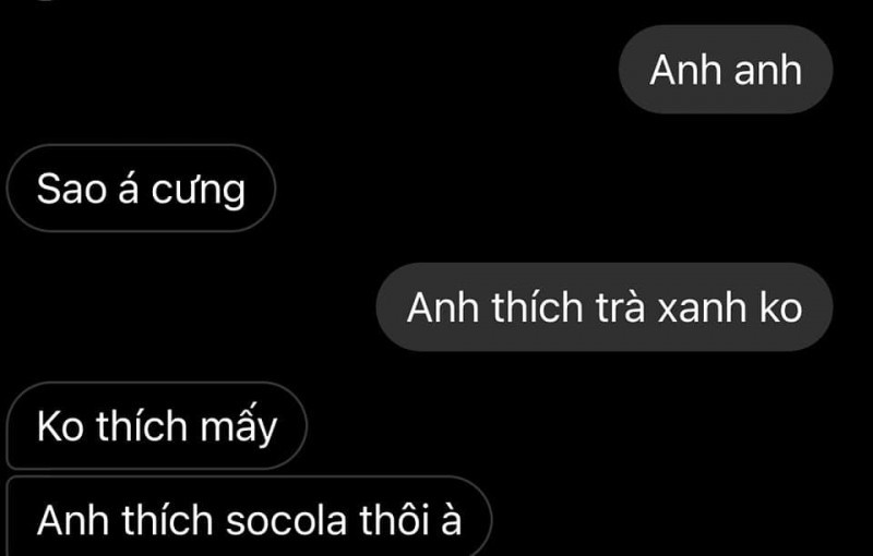 Ngay sau đó, trào lưu mạng xã hội này đã được nhiều người hưởng ứng. Với chỉ mỗi từ "trà xanh", người ta đã nghĩ ra đủ thứ trò chế cháo, tạo thành trend thử lòng người yêu,...