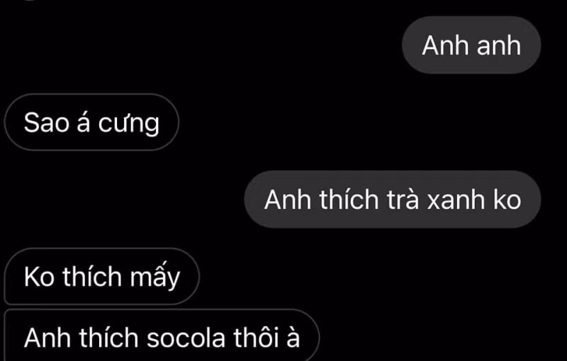 Ngay sau đó, trào lưu mạng xã hội này đã được nhiều người hưởng ứng. Với chỉ mỗi từ "trà xanh", người ta đã nghĩ ra đủ thứ trò chế cháo, tạo thành trend thử lòng người yêu,...