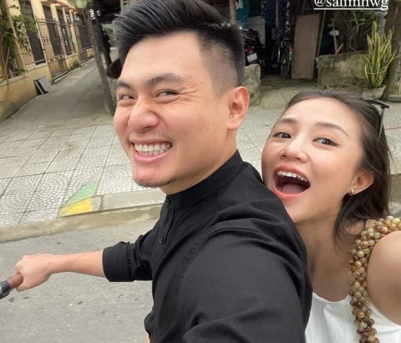 Vào tháng 10 năm nay, hot girl Salim mới công khai chuyện tình cảm.