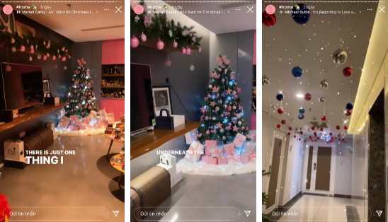 Bản thân Ngọc Thanh Tâm đầu tư cho bản thân một bộ ảnh long lanh, vừa xinh đẹp gợi cảm "hết nước chấm" vừa toát lên nét Giáng Sinh.