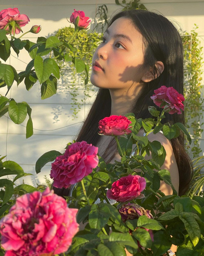 Bức ảnh cận mặt xinh đẹp của ái nữ nhà MC Quyền Linh. Ảnh: Tổng hợp