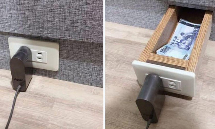 Chỉ vì ổ điện hỏng mà cô vợ đã nhanh chóng phát hiện ra "kho báu" mà chồng mình giấu bao nhiêu năm qua.