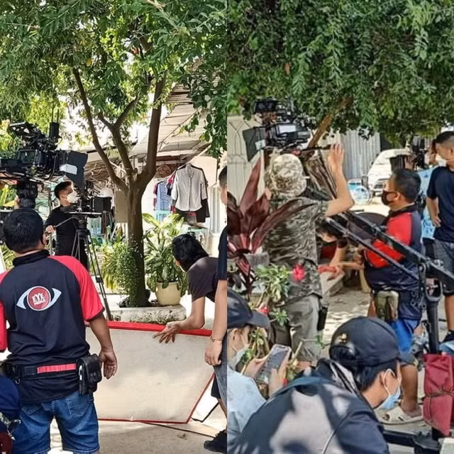 Tuy nhiên, trên thực tế, đây chỉ là một cảnh quay trong bộ phim “Sugar Baby” mà hot girl Linh Miu tham gia. Trong phim, Linh Miu đóng vai cô sinh viên nhà nghèo Tường Vy luôn có suy nghĩ được đổi đời.