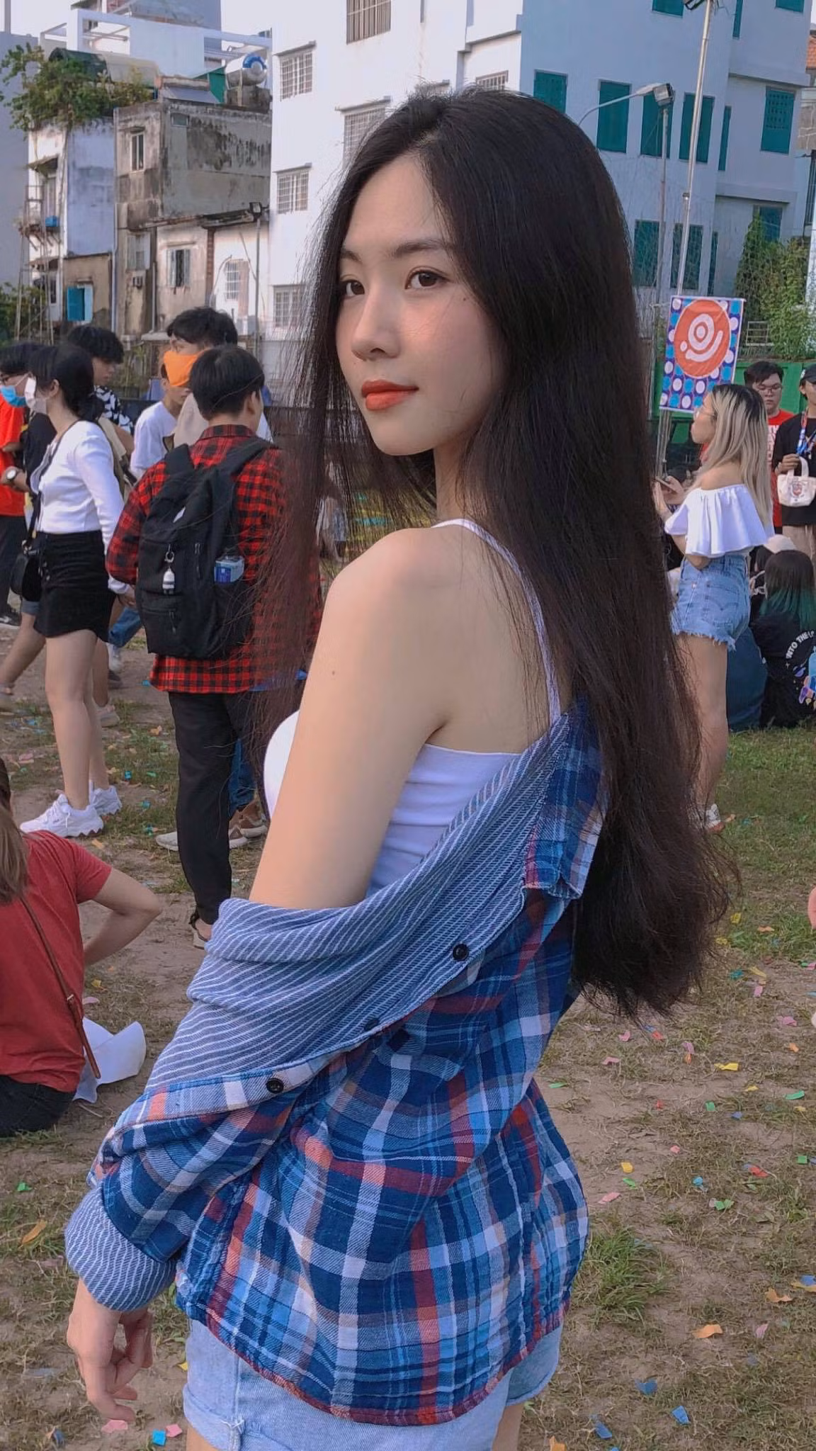 Cô từng để lại ấn tượng mạnh khi tham gia cuộc thi Hoa hậu Việt Nam 2020.