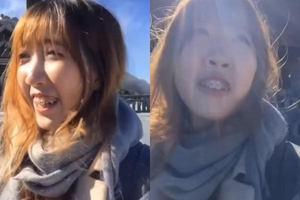 Có vẻ sau những "góp ý" về ngoại hình, cô gái 26 tuổi đã tiếp thu và quyết định niềng răng.