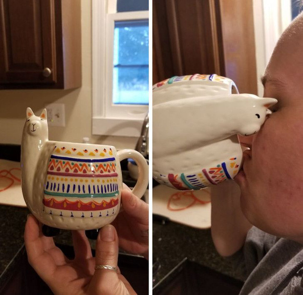 Mỗi lần sử dụng chiếc cốc này bạn nên cẩn trọng với đôi mắt.