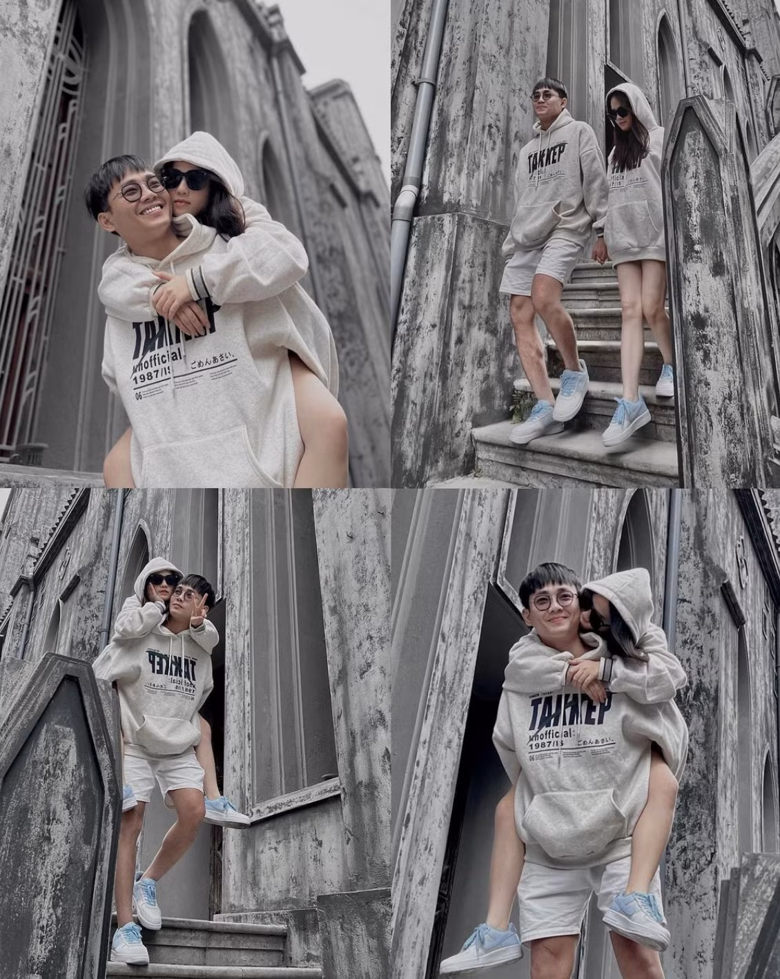 Bản thân Huyền My làm chủ một tiệm làm móng, từng học ngành thiết kế đồ họa.