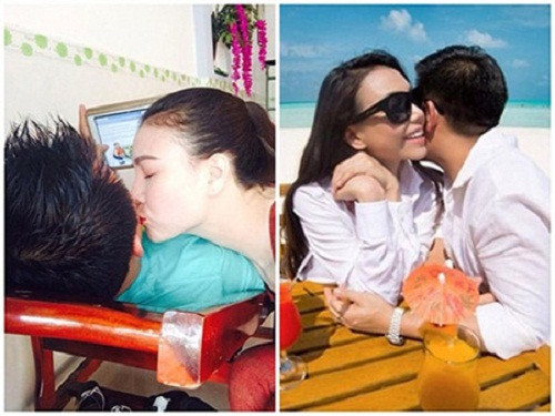 Người mẫu Trà Ngọc Hằng cũng thường xuyên úp mở bên bạn trai đại gia bí ẩn. Dù thường xuyên đăng ảnh của mình và bạn trai trên trang cá nhân nhưng người đẹp thường chọn các góc ảnh che khuôn mặt bạn trai.