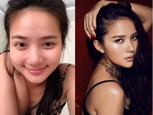 Sở hữu làn da nâu mịn màng, săn chắc Phan Như Thảo luôn tự tin khoe mặt mộc trên trang cá nhân. Vẻ đẹp của cô trở nên góc cạnh và sắc sảo hơn sau khi trang điểm. Sau khi đính hôn với đại gia Nguyễn Đức An, Như Thảo trở thành tâm điểm chú ý của cư dân mạng vì những “lùm xùm” trước đó của vị hôn phu với vợ cũ.