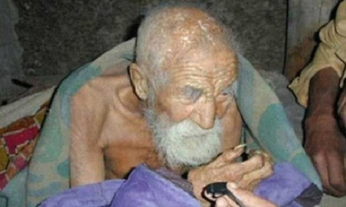 Cụ ông Mahashta Murasi khỏe mạnh ở tuổi 179.