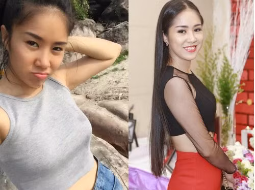 Trước và sau trang điểm, vợ cũ Quách Ngọc Ngoan trông không có nhiều khác biệt. Trang điểm Lê Phương trở nên mặn mà và sắc sảo hơn. Mỗi khi rảnh rỗi, Lê Phương thường để mặt mộc và tự tiwn selfie cùng người thân bạn bè. Làn da nâu bóng, chắc khỏe của bà mẹ một con khiến nhiều người ghen tỵ.