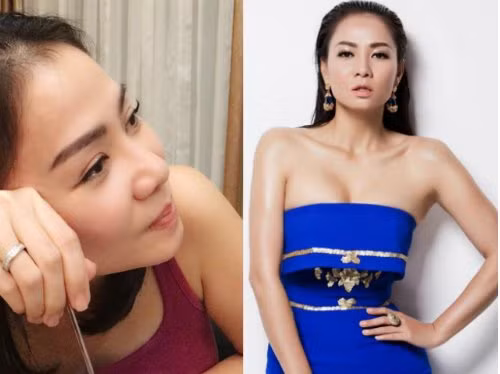 Sau ánh đèn sân khấu, Thu Minh thường chia sẻ ảnh mặt mộc trên trang cá nhân. Gương mặt của “nữ hoàng nhạc dance” không có quá nhiều sự khác biệt sau khi trang điểm. Phấn son như một công cụ giúp nữ ca sĩ Bay thêm phần tỏa sáng.