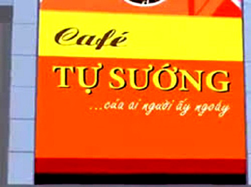 Tên quán cafe "không giống ai".