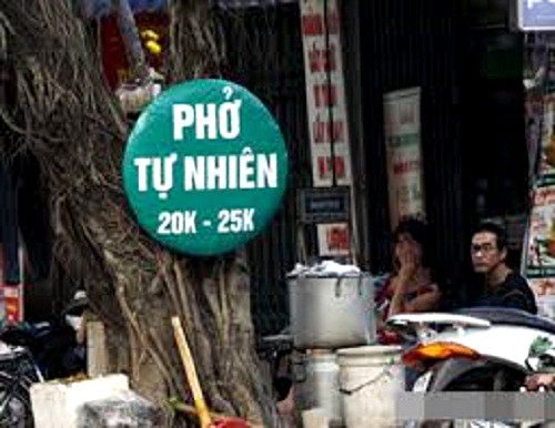 Phở tự nhiên khác phở nhân tạo?