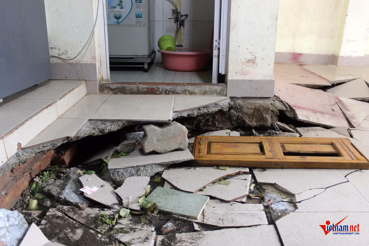 Sau vụ lún nền nhà, ông Hoan không dám quay lại đây ở