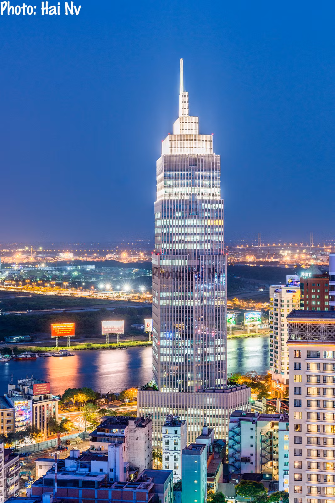 Tòa nhà có view rât đẹp khi nhìn ra sông Sài Gòn. Ảnh: Hai NV.