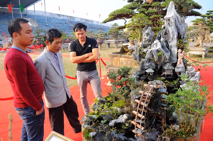 Được biết, tác phẩm tiểu cảnh độc đáo này của ông đã có nhiều người hỏi mua với giá cả vài trăm triệu đồng nhưng nghệ nhân Nguyễn Văn Tiến vẫn chưa muốn bán.