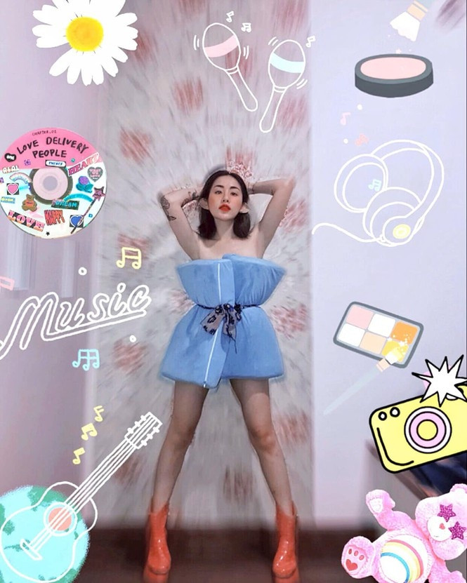 Sao Viet thi nhau bat trend 'Pillow Challenge': Tu Hao, Kieu Trinh cung phai nga mu chao thua truoc Trang Hy-Hinh-4