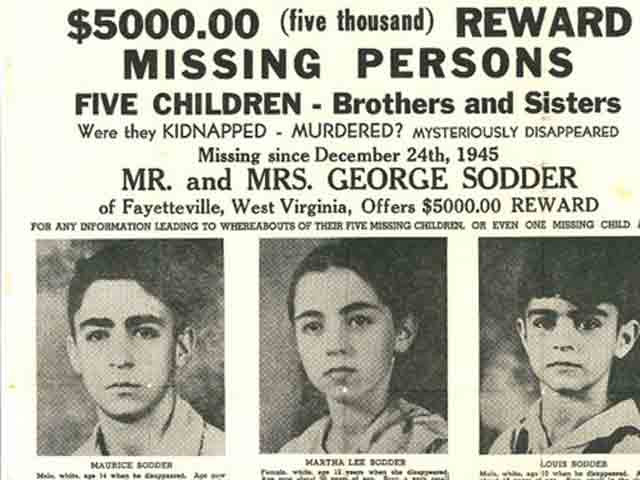 Trước sự việc kỳ lạ này, một giả thuyết cho rằng có thể 5 người con của vợ chồng Sodder bị bắt cóc. Một phụ nữ nói với cảnh sát rằng đã nhìn thấy 5 đứa trẻ trên một ô tô trước khi đám cháy xảy ra.