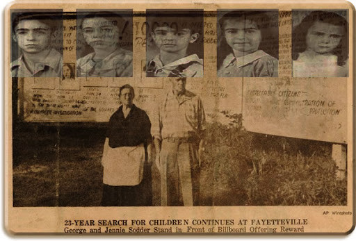 Ngôi nhà của vợ chồng Sodder nằm tại thị trấn Fayetteville, bang Tây Virginia, Mỹ. 5 người con bị mất tích của gia đình Sodder gồm: Maurice (14 tuổi), Martha (12 tuổi), Louis (10 tuổi), Jennie (8 tuổi) và Betty (6 tuổi).