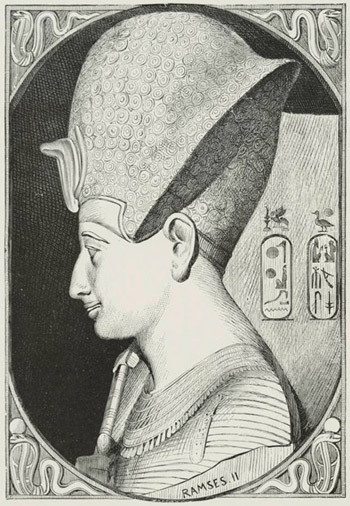 Ngôi đền Ramses II ở Abydos được đặt theo tên của pharaoh Ai Cập huyền thoại này.