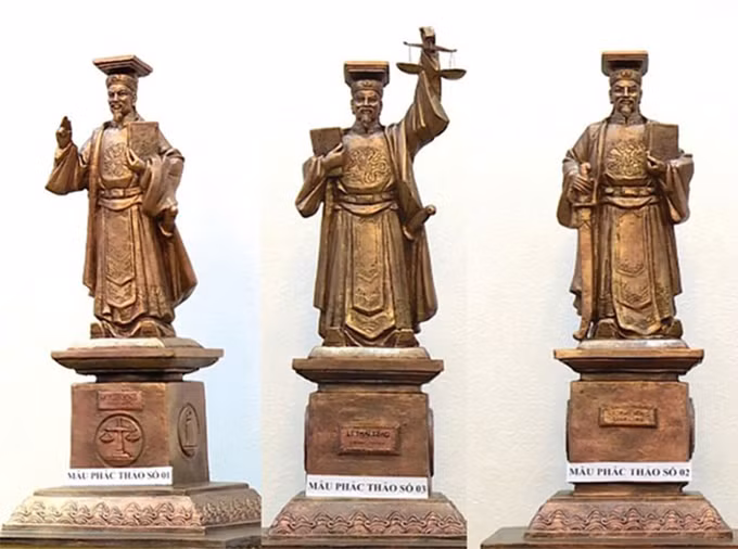 Toà án nhân dân tối cao đang lấy ý kiến của các thẩm phán, cán bộ công chức trong hệ thống tòa án về việc chọn mẫu phác thảo tượng vua Lý Thái Tông làm biểu tượng của công lý và hoạt động xét xử của ngành tòa án. Việc lấy ý kiến được thực hiện từ ngày 23 - 28/4.