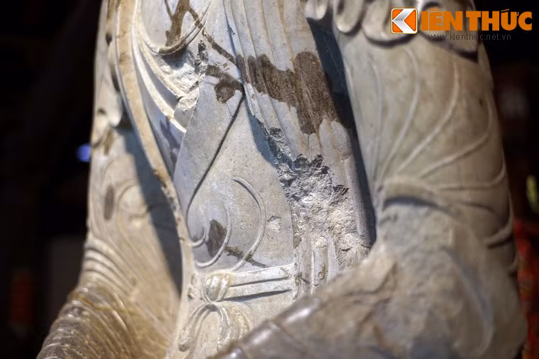 Sau năm 1954 tượng được phục chế, nhưng không còn nguyên vẹn như trước.