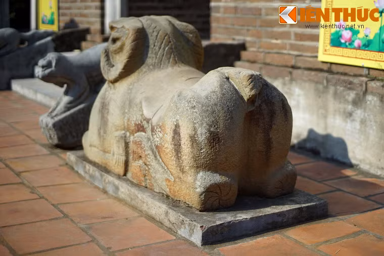 Mông cừu được tạo hình khá tròn trịa.